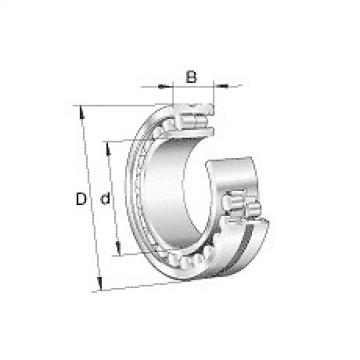 NNU4928S.M.SP FAG Cylindrical Roller Bearing Double Row