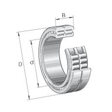 SL045011 INA Cylindrical roller bearings SL04, locating bearing,     double row,