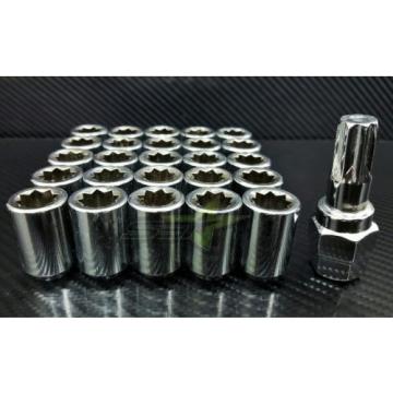 20 LUG NUTS TUNER ACORN LUG NUTS 1/2-20  CHROME OPEN END FOR JEEP JK CJ YJ TJ