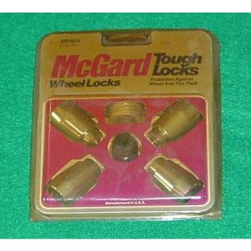 NEW MCGARD 20105 WHEEL LOCKS LUG NUTS 1/2&#034; x 20 RH FORD DODGE AMC