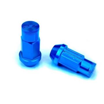 GODSPEED BLUE M12X1.5MM T4 EXTENDED RIM WHEEL LUG NUTS NUT WITH LOCK CIVIC EG EF