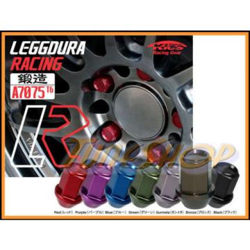 KICS LEGGDURA 35MM WHEELS LOCKS LUG NUTS 12X1.25 1.25 ACORN RIM FORGED BRONZE N