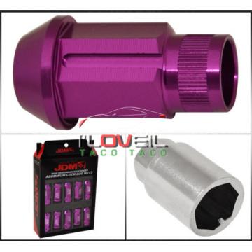 FOR DAEWOO M12X1.5 LOCKING LUG NUTS THREAD PITCH DRAG PERFORMANCE RIM SET PURPLE