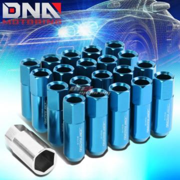 20 PCS CYAN M12X1.5 EXTENDED WHEEL LUG NUTS KEY FOR DTS STS DEVILLE CTS