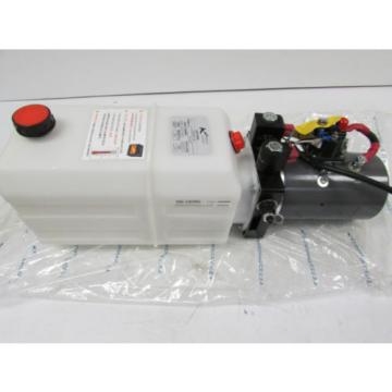New DC4393 Hydraulic 6 Quart Double Acting 12V For Dump Trailer And More Pump