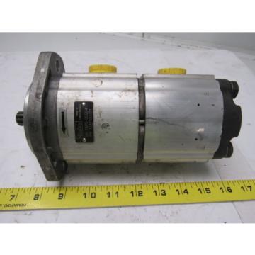 Parker 3349120021 Double Hydraulic  Pump