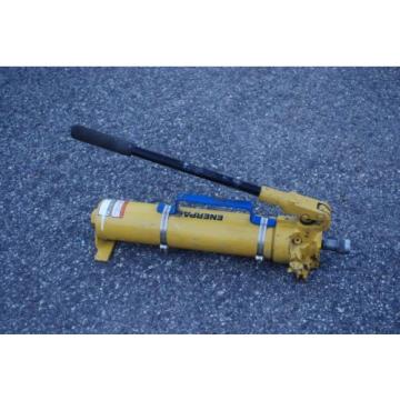 ENERPAC P80 HYDRAULIC HAND 10,000PSI MAX W/ FEMALE COUPLER &amp; HANDLE Pump