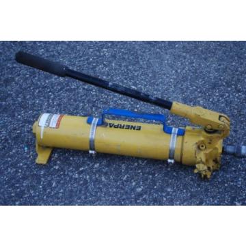 ENERPAC P80 HYDRAULIC HAND 10,000PSI MAX W/ FEMALE COUPLER &amp; HANDLE Pump