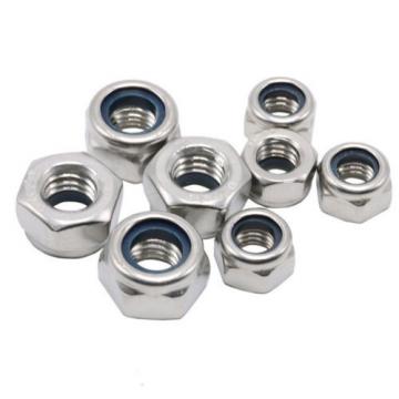 A2 Stainless Steel Nylon Insert Locking Nuts M2 2.5 3 4 Lock Nut QTY 50