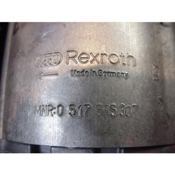 New bosch rexroth hydraulic gear pump 0517515307 Tang Drive hub mount  Pump