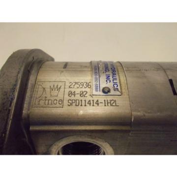 Prince SPD114141H2L Double Gear  Pump