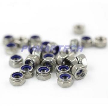 New hot selling M2 DIN985 Nylon Lock Nut Metric A2 Stainless Steel+Free shipping