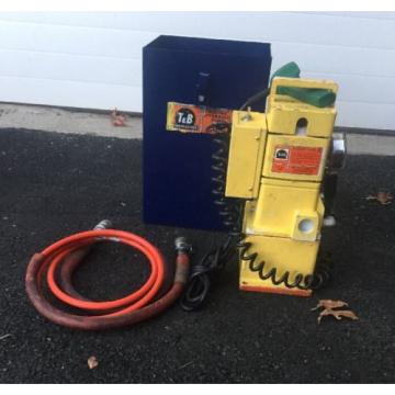 T&amp;B Thomas &amp; Betts 13600 Electric Hydraulic W/Case Crimper Cutter greenlee Pump