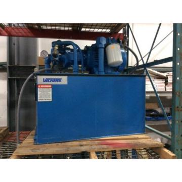 Vickers 15hp hydraulic pump w/tank, 411AK00079A, PSSCA1060P045DX, Eaton System  Pump