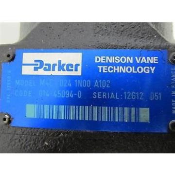 Parker / Denison, M4C0241N00A102 Hydraulic Vane  Pump