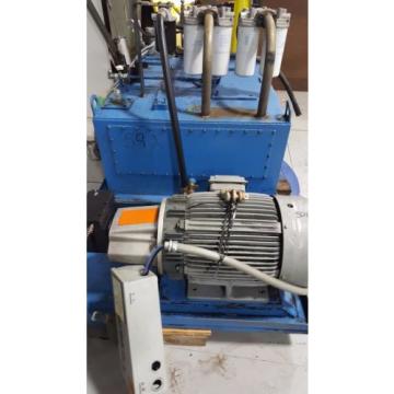 HydraPower Hydraulic Unit with 50 HP Motor, 175 gal. Tank 230/460 volt Pump