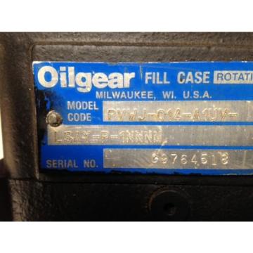 OILGEAR HYDRAULIC PVWJ014A1UVLSAY1NNNN Pump