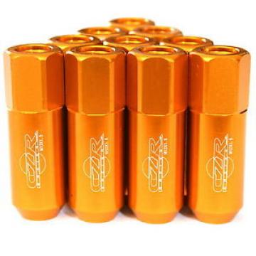 16PC CZRracing GOLD EXTENDED SLIM TUNER LUG NUTS LUGS WHEELS/RIMS FITS:TOYOTA
