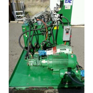 FAC Hydraulic Unit 40 HP, 30 HP, 1.5 HP 300 psi Pump