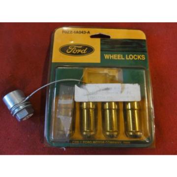 NOS 1990-94 Ford Anti Theft Wheel Lock Nut Kit F0ZZ-1A043-A