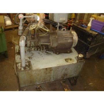 Vickers V201P11P Hydraulic Power Unit 10 HP 20.5 &amp; 4 GPM  Pump