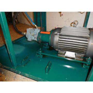 Sunstrand 20HP 15GPM Hydraulic Power Unit Pump