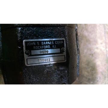 John S. Barnes Forklift Tang Drive Hydraulic Crown Raymond 6490 Pump