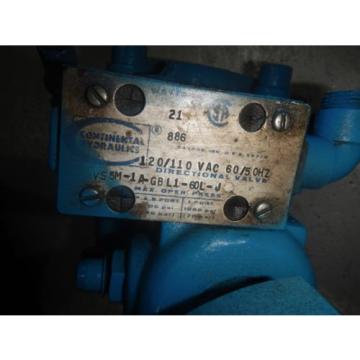Continental PVR1520B15RFO518BL1D Hydraulic Pressure Compensated Vane  Pump