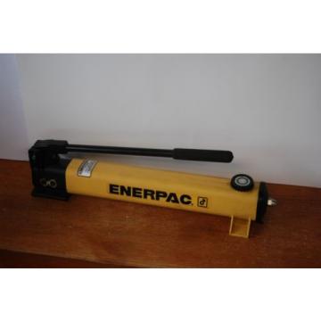 ENERPAC P202 HYDRAULIC HAND 10,000PSI 2 SPEED SINGLE ACTING 1/4&#034; NPT NICE Pump