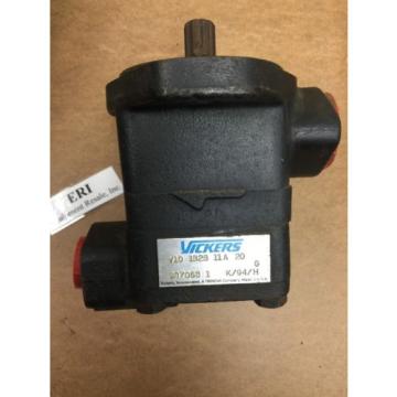 VICKERS HYDRAULIC V10 1B2B 11A 20. Loc 92C Pump