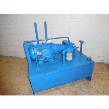 Oilgear PVW15LSAYCN Hydraulic Power Unit 15HP 15GPM Pump