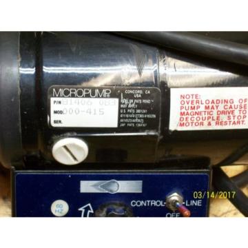 *NEW* MICRO P/N 81114 022 MODEL 85000 , P/N 81406 083 MODEL 000415 Pump