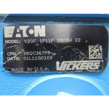 NEW EATON VICKERS POWER STEERING # V20F1P11P38D6H22 Pump