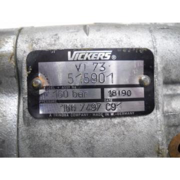 VICKERSS VT73 HYDRAULIC SAE AH SHAFT 515901 166 7497 C91 Pump