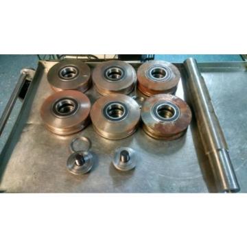 CONVEYOR SUPPORT ROLLERS AND SHAFT
