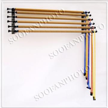 6-Roller Wall-Mounted Background Support System