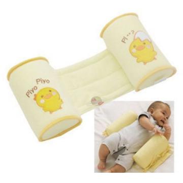 Comfortable Soft Baby Sleeping Adjustable Anti-Roller Flat Head Support Pillow