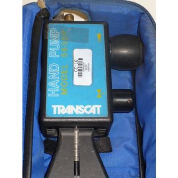 TRANSCAT 5835P Pressure Hand with Case Free Shipping Pump