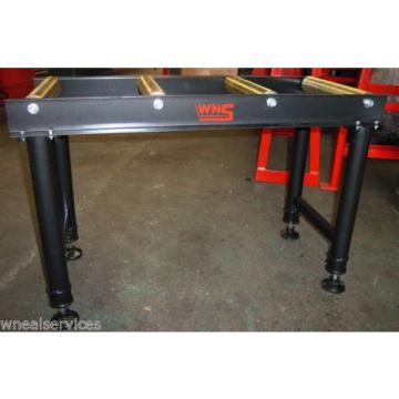 WNS Roller Table 1000mm x 450mm 400Kg 4 Rollers Saw Support Adjustable Height