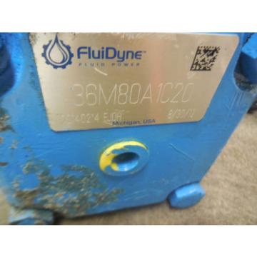 NEW FLUIDYNE VANE 36M80A1C20 Pump