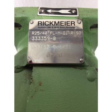 Rickmeier R25/40 FLMG1RSO 3333598 Hydraulic Gear  Pump