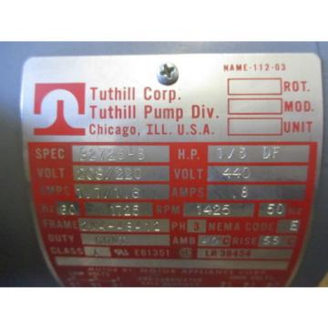 TUTHILL CORP MOTOR 2M448412 Pump