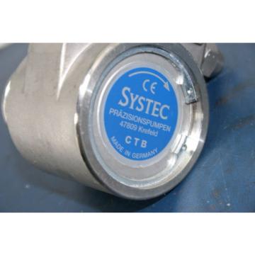 Systec 47809 Krefeld CTB Hydraulic  Pump