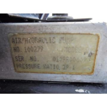 SPX Hytec Model D Air Over Hydraulic 39:1 Pump
