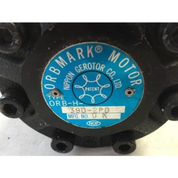 USED ORBMARK ORBH3902PD DRIVE PRODUCTS HYDRAULIC MOTOR,BOXZG Pump