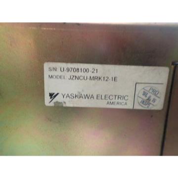 USED YASKAWA JZNCUMRK121E YASNAC ABSO,CPS18FB,V7Y16963,MCP01,MCP02B,BOXZG Pump