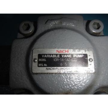 Natchi VDR1A1A3E22 Hydraulic Pressure Compensated Vane 8GPM Pump