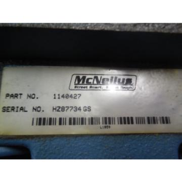 NEW McNELLUS HYDRAULIC 1140427 PERMCO Pump