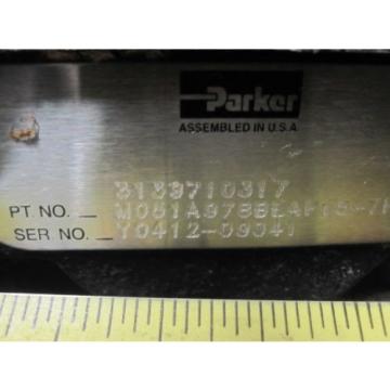 NEW PARKER COMMERCIAL HYDRAULIC # 3139710317 Pump