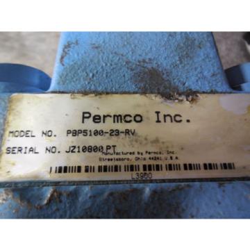 NEW PERMCO/ HYDROLEC HYDRAULIC # PBP510023RV Pump